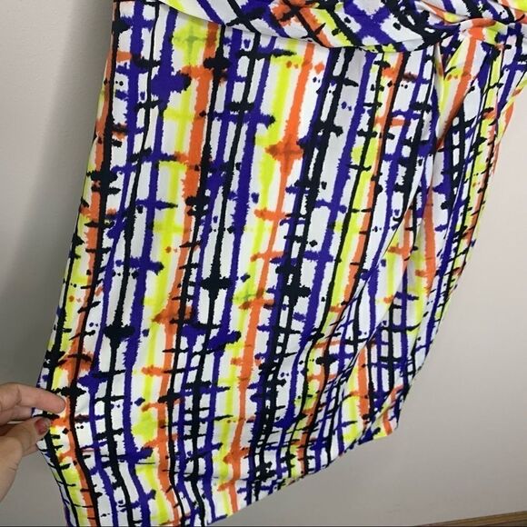 Multicolor Sleeveless Dress - Picture 4 of 9